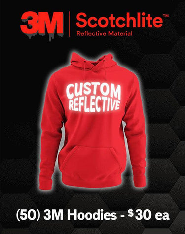 50 3M™ Scotchlite Reflective Hoodies - Constantly Create Shop